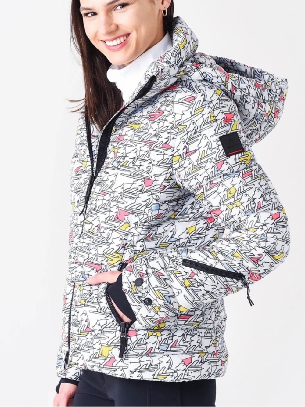 BOGNER FIRE + ICE WOMEN'S SAELLY-D DOWN SKI JACKET size 4